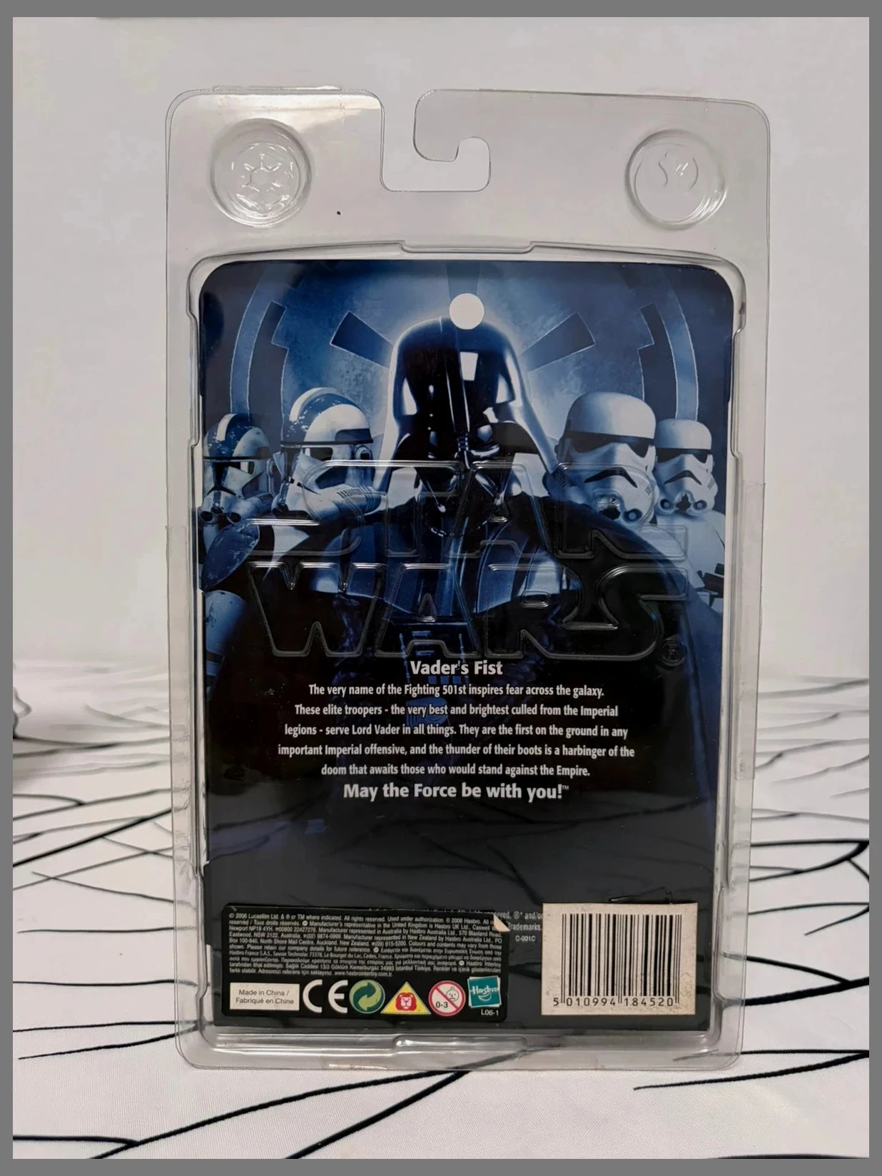 Hasbro – 501st Stormtrooper Vader’s Fist – Star Wars The Saga Collection – Nuevo en blister – photo 2